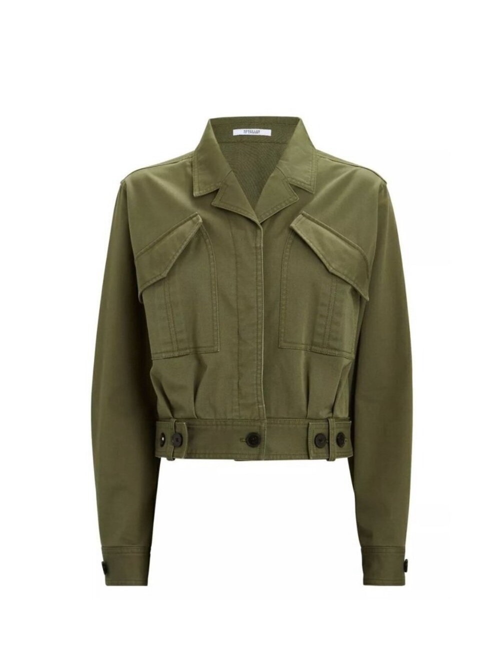 Derek Lam 10 Crosby Gwen Field Jacket Green Womens Size 14 - Picture 3 of 12